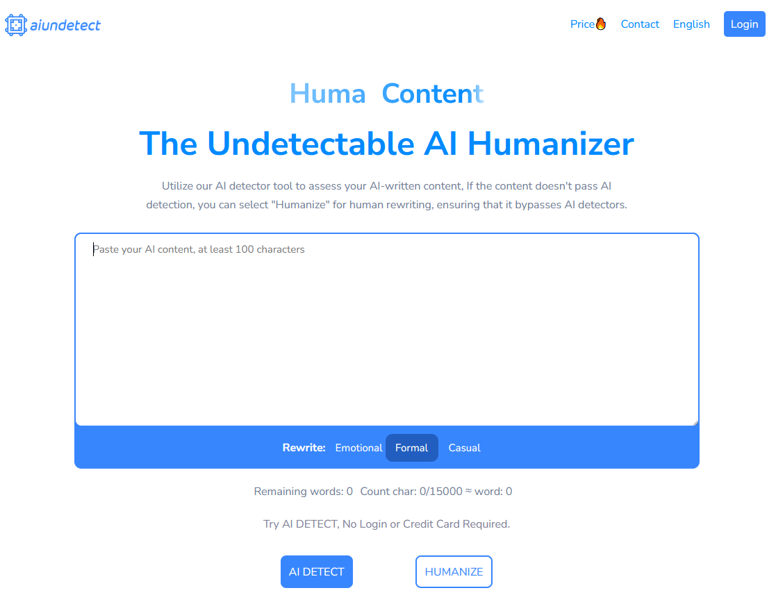 AIundetect - Future AI Toolbox