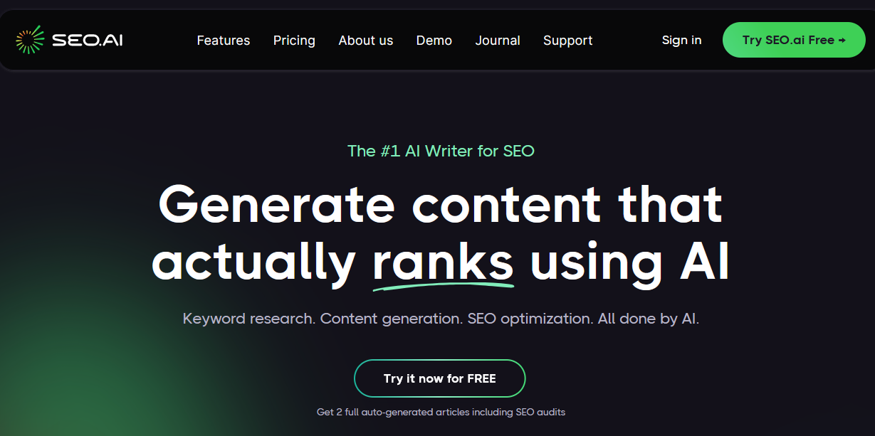 SEO.ai - Future AI Toolbox