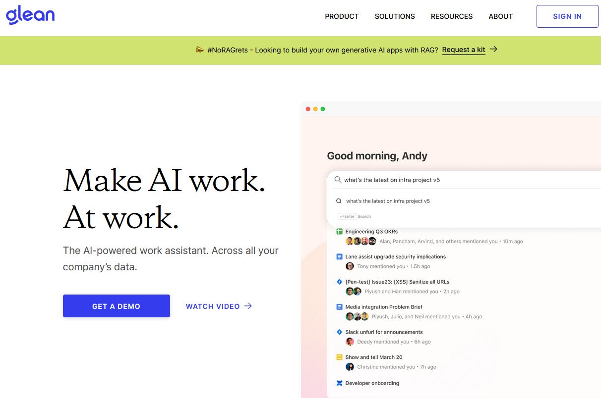 Glean AI - Future AI Toolbox