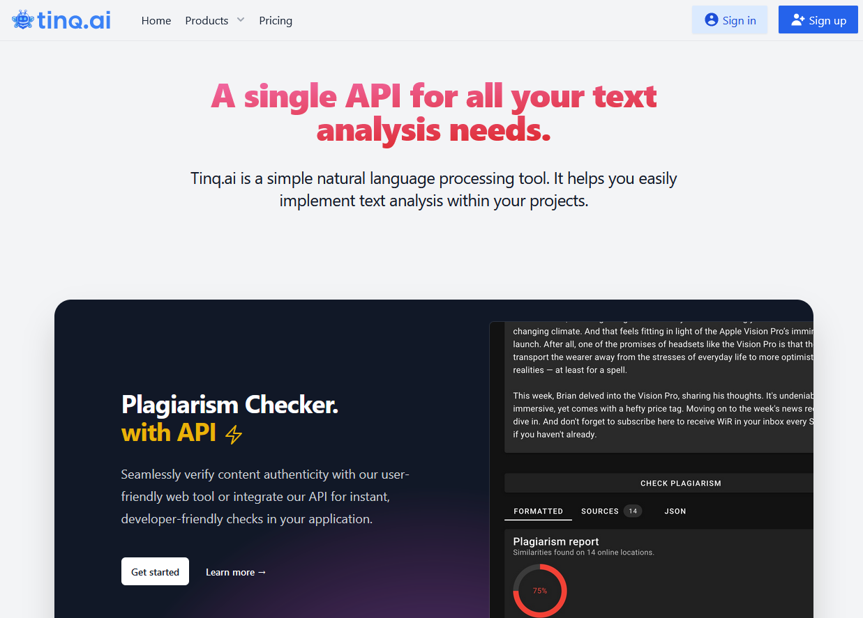 Tinq.ai - Future AI Toolbox