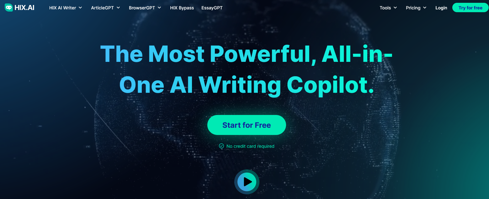 HIX.AI - Future AI Toolbox
